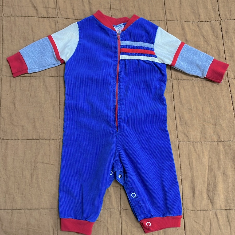 Vintage Sears Baby Boy Onesie Jumper